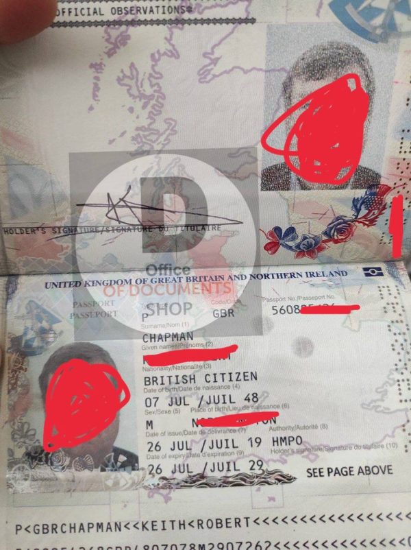 UK PASSPORT