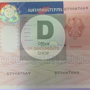 GERMAN RESIDENT PERMIT
