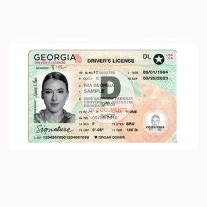 GEORGIAN DRIVER LICENSE