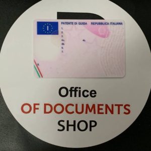 ITALIAN DRIVER LICENSE