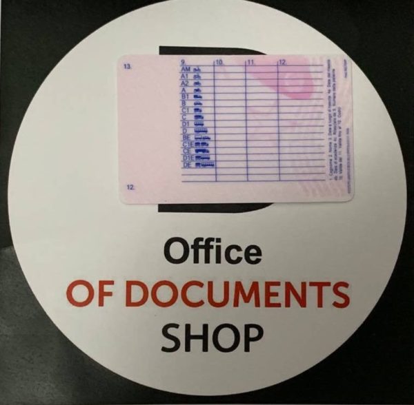 ITALIAN DRIVER LICENSE