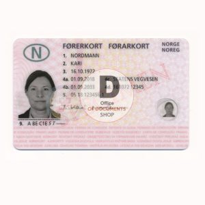 NORWEGIAN DRIVER LICENSE