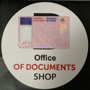 SLOVENIAN DRIVER LICENSE