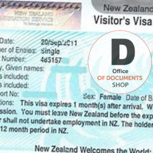 NEW ZEALAND PASSPORT